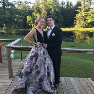 Sherri Hill Floral Prom Dress